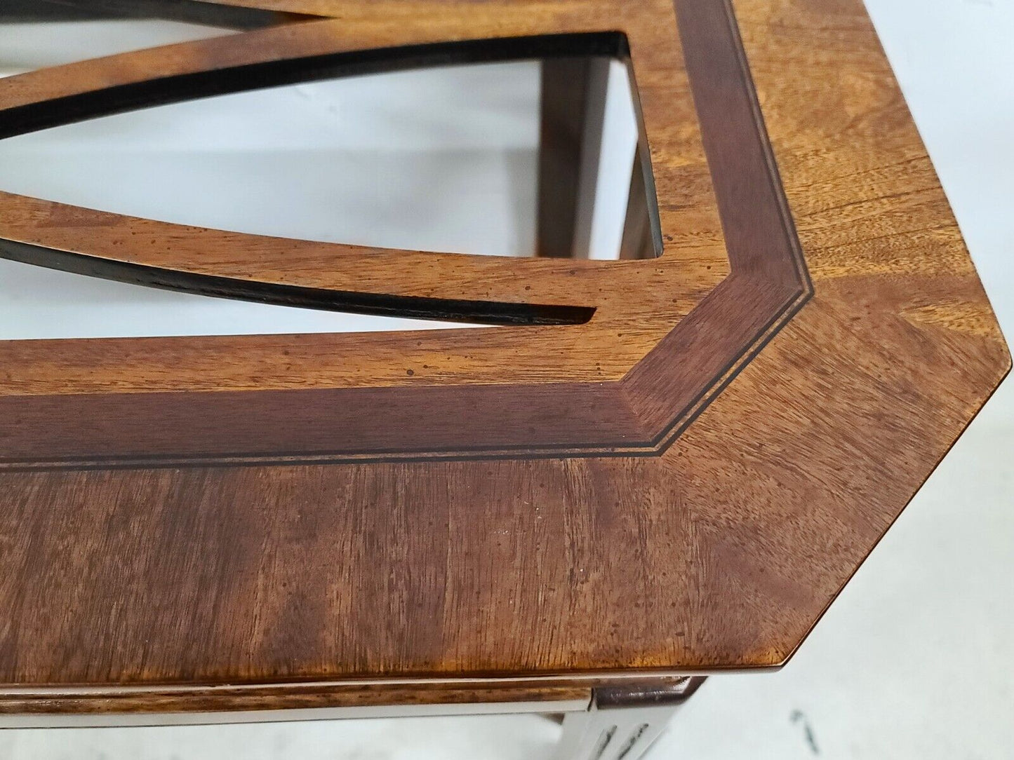 Vintage Mahogany Console Sofa Dining Table Base by UNIVERSAL FURNITURE