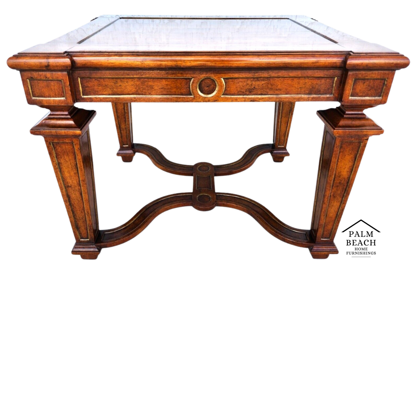 Solid Wood Side End Table by MICHAEL TAYLOR