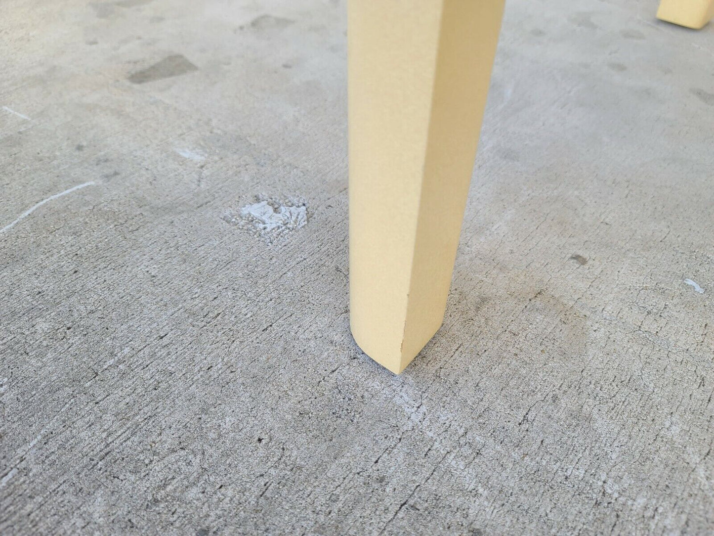 KARL SPRINGER Style Faux Lacquered Goatskin Side End Table