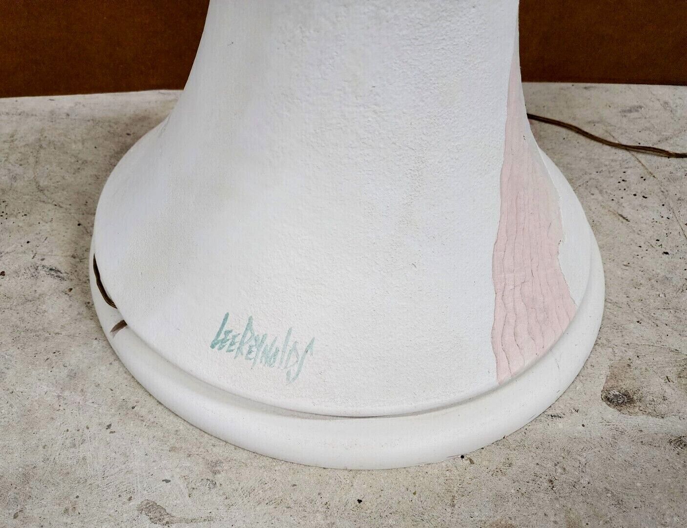 Set of 2 Vintage Floor Lamps Signed LEE REYNOLDS