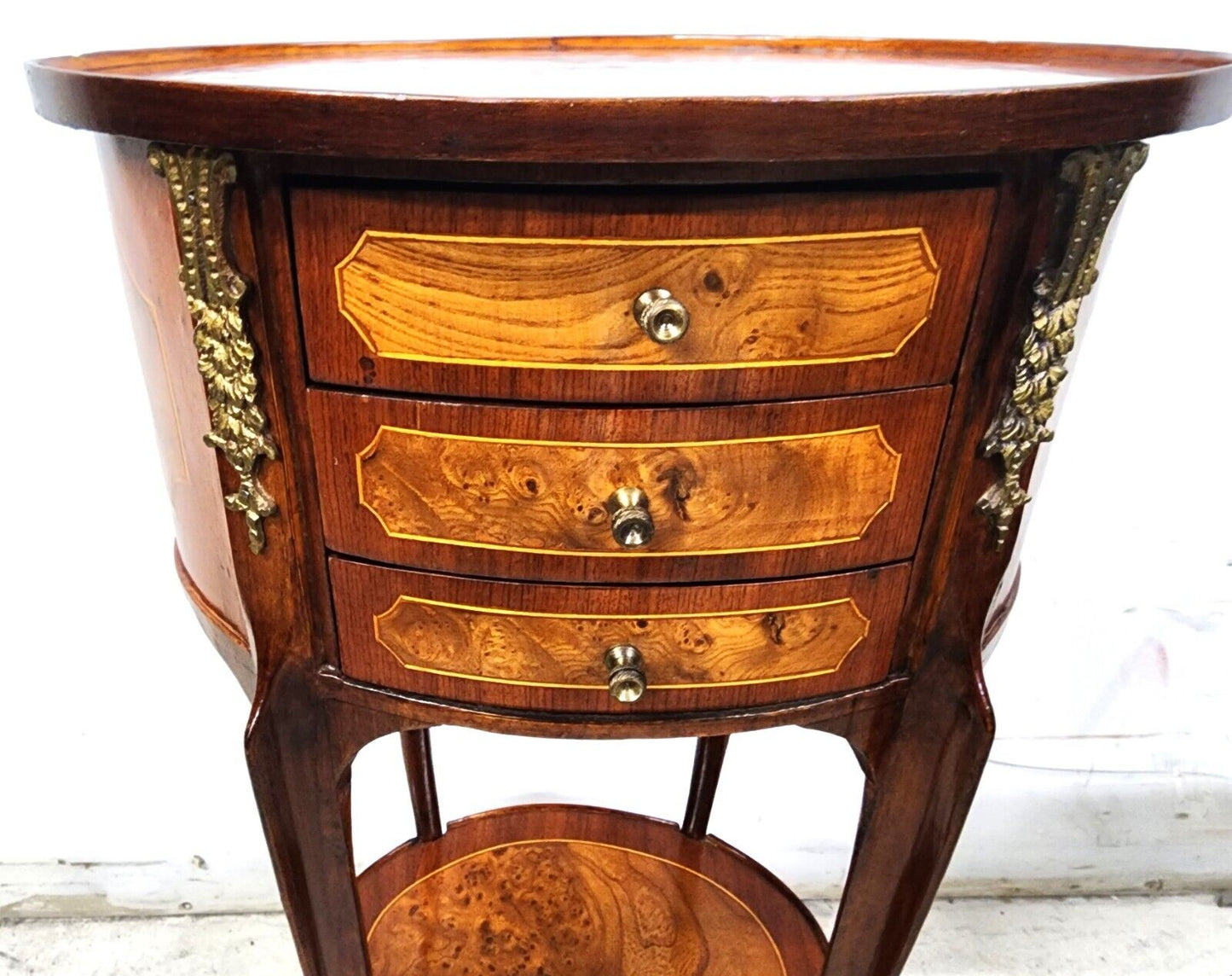 French Side Table Louis XV Ormolu Mounts