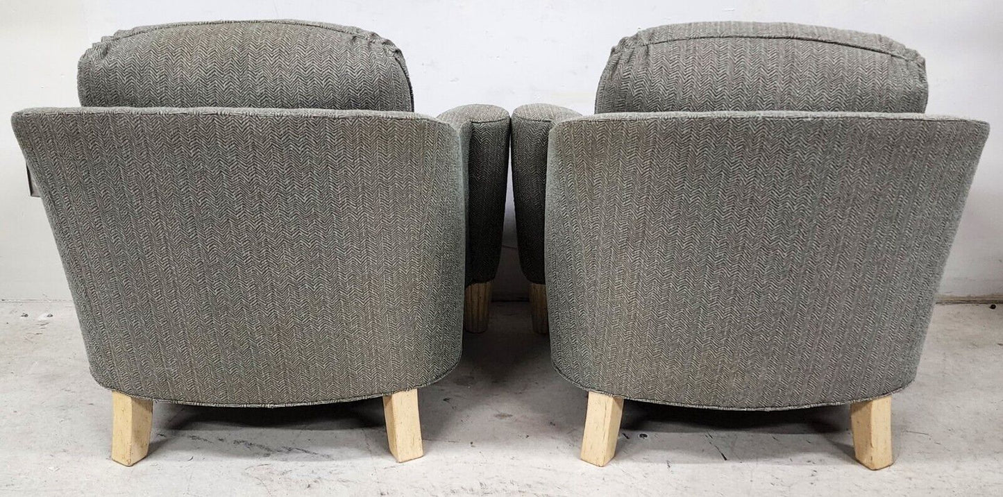 Pair of Modern Contemporary Club Chairs by PEARSON