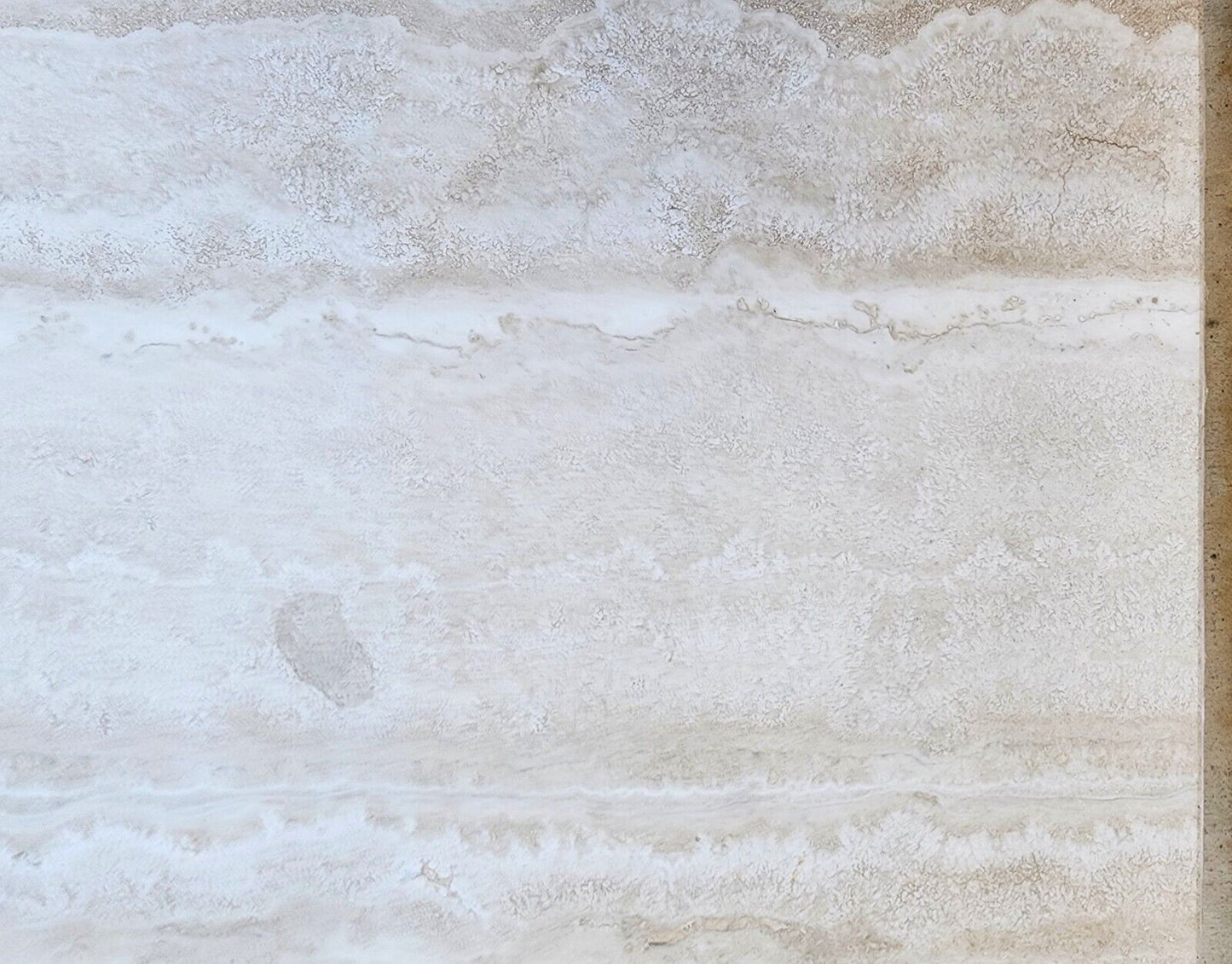 Travertine Coffee Table Italian Live Edge 1970s by STONE INTERNATIONAL