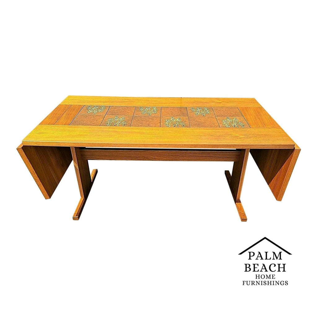 MCM Dining Table Teak & Tile by GANGSO MOBLER