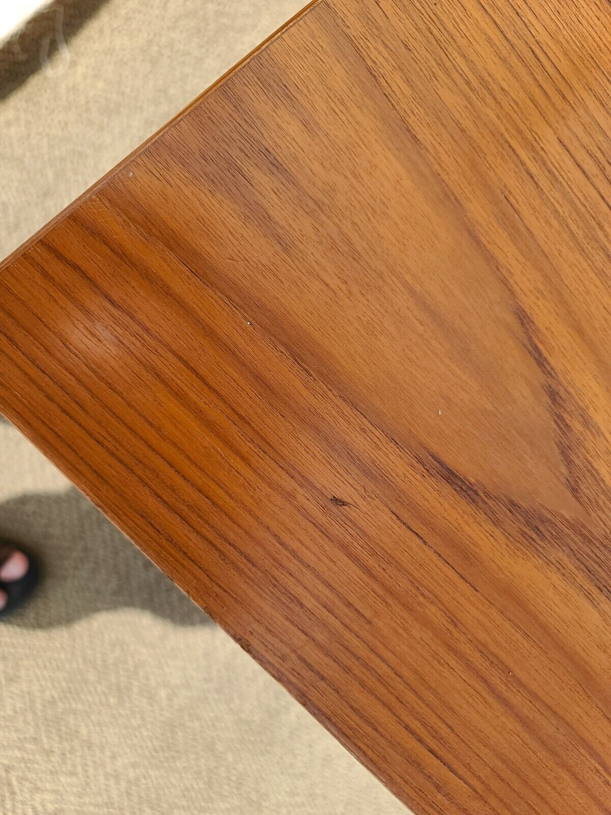 MCM Dining Table Teak & Tile by GANGSO MOBLER